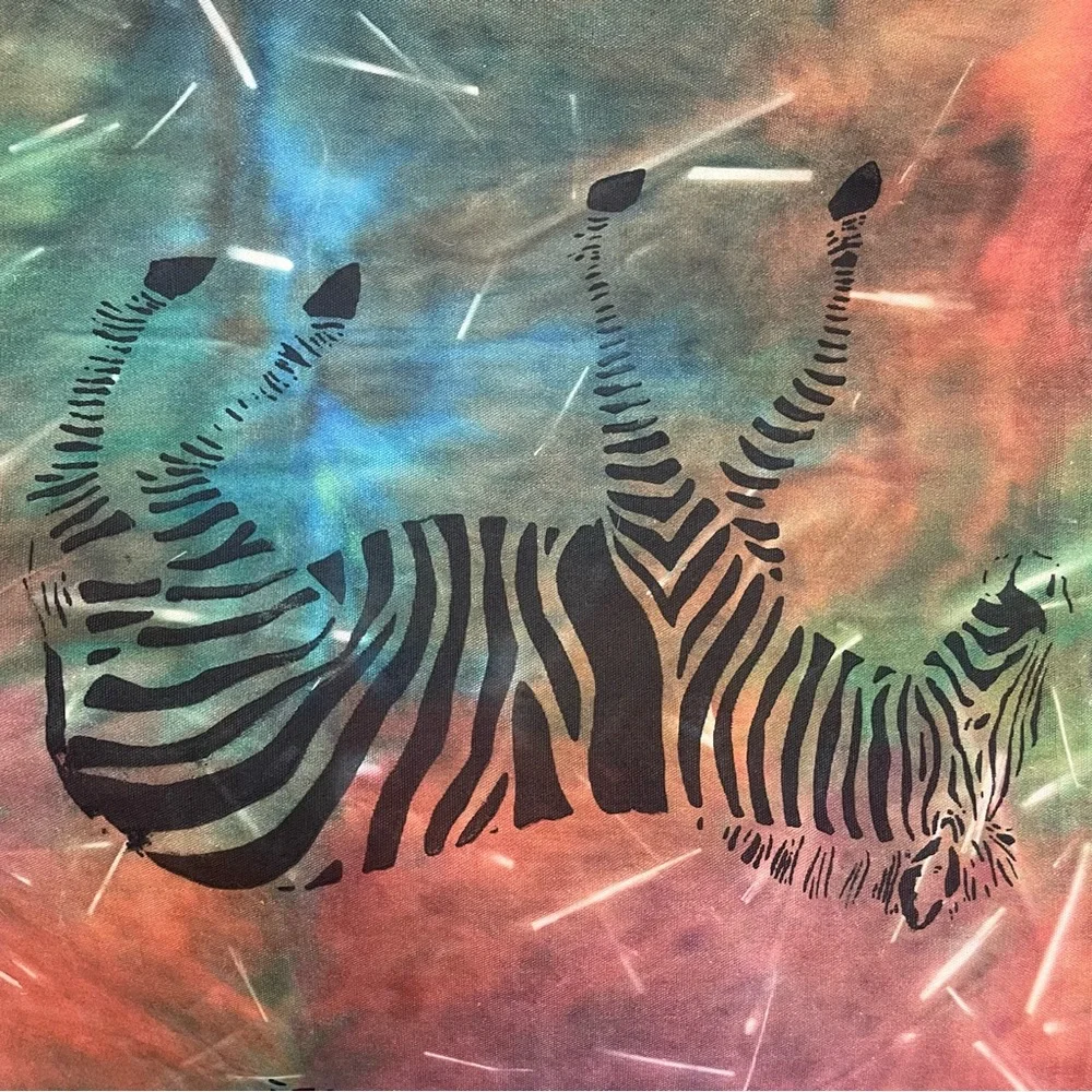 Handmade Tablecloth Africa Zebra Tablecloth Dyed‎ Rectangular 75